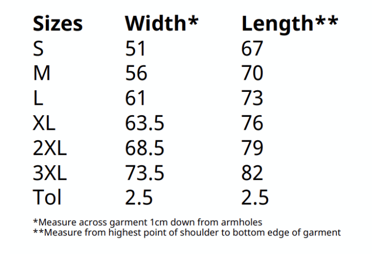 University of Bath - Lacrosse - Set in Sleeve Sweatshirt - Black - Unisex Fit - Size Guide