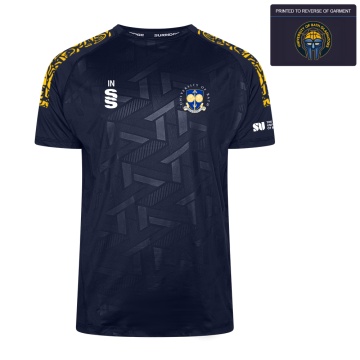 University of Bath - Basketball - IMPACT T-SHIRT-Navy - Men's Fit