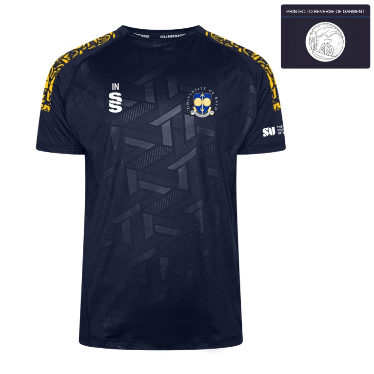 University of Bath - Surf - IMPACT T-SHIRT-Navy -  - Men's Fit