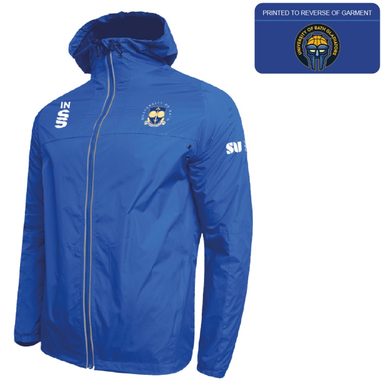 University of Bath - Basketball - Dual Full Zip Training Jacket - Royal
