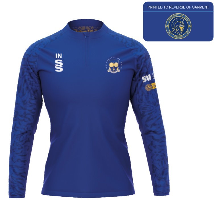 University of Bath - Women's Baseball ¼ Zip Performance Top