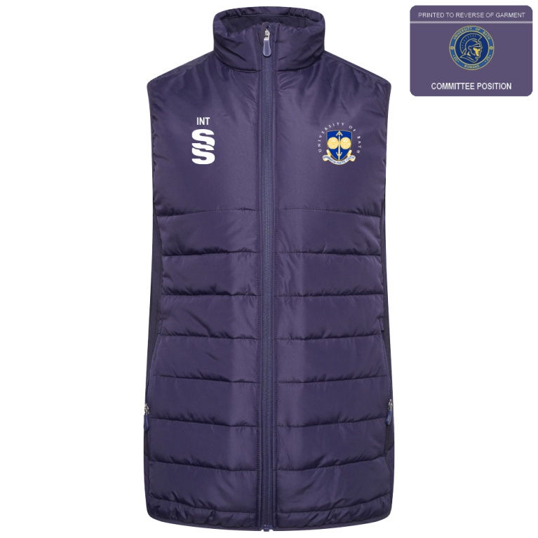 University of Bath - Baseball - Active Gilet - Unisex Fit