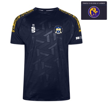 University of Bath - Kickboxing - IMPACT T-SHIRT-Navy - Men's Fit