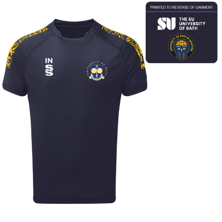 University of Bath - Basketball - Games Shirt - Navy - Women's Fit