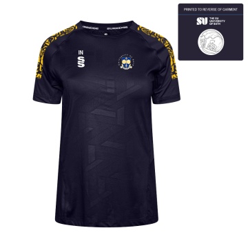 University of Bath - Surf - IMPACT T-SHIRT-Navy - Women's Fit