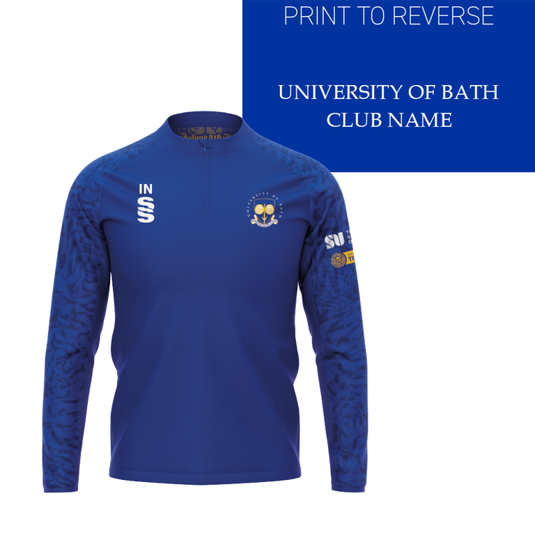 University of Bath - Touch Rugby ¼ Zip Performance Top