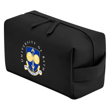 University of Bath - Toiletry Bag - Black