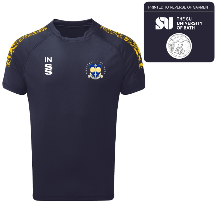 University of Bath - Surf - Games Shirt - Navy - Women's Fit