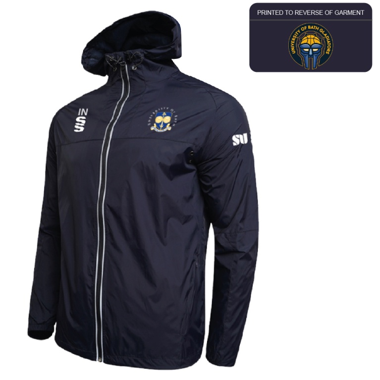 University of Bath - Basketball - Dual Full Zip Training Jacket - Navy