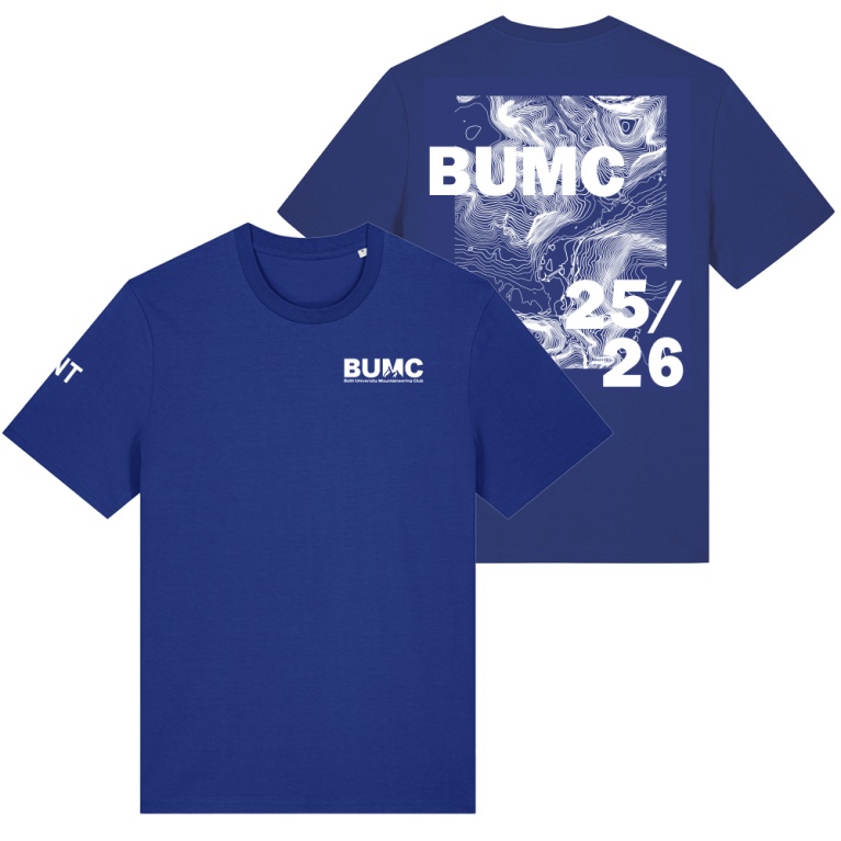 University of Bath - Mountaineering - BUMC 25/26 Graphic T-Shirt - Unisex - Royal