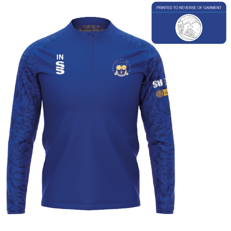 University of Bath - Surf - ¼ Zip Performance Top