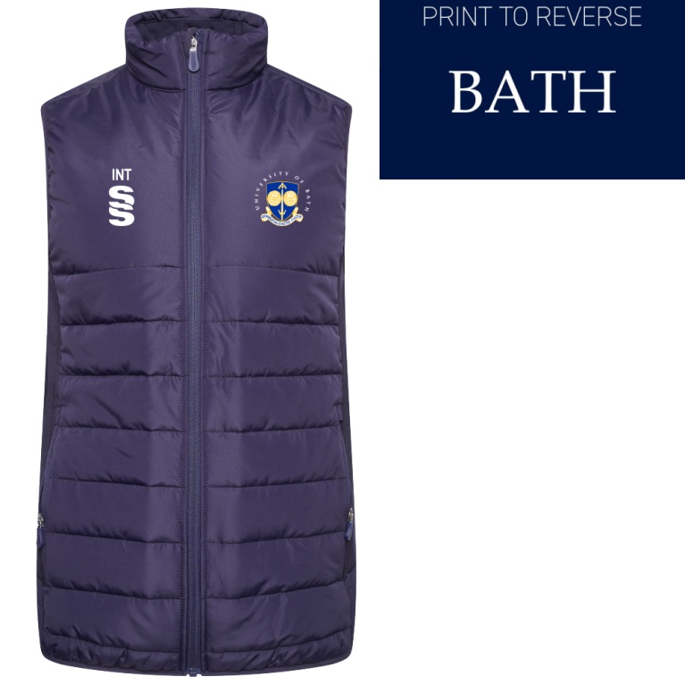 University of Bath - Active Gilet - Unisex Fit