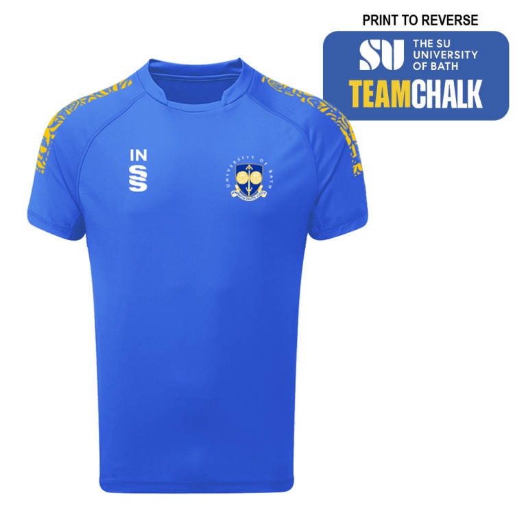 University of Bath - Weightlifting & Powerlifting - Games Shirt - Royal - Women's Fit