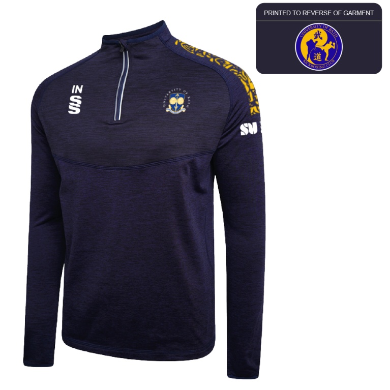 University of Bath - Kickboxing - ¼ Performance Top - Navy