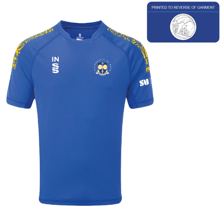 University of Bath - Surf - Games Shirt - Royal - Unisex Fit