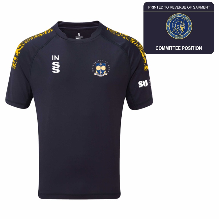 University of Bath - Baseball - Games Shirt - Navy - Unisex Fit