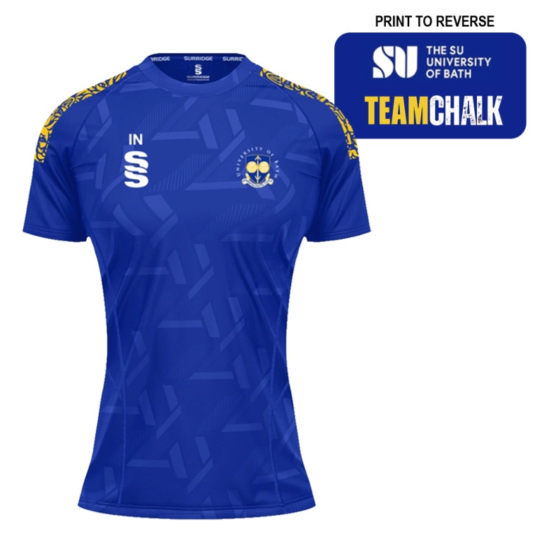 University of Bath - Weightlifting & Powerlifting - Impact T-Shirt -  Royal - Women's Fit