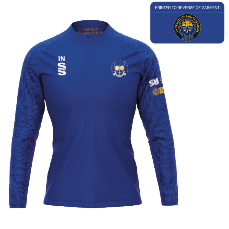 University of Bath - Women's Basketball ¼ Zip Performance Top