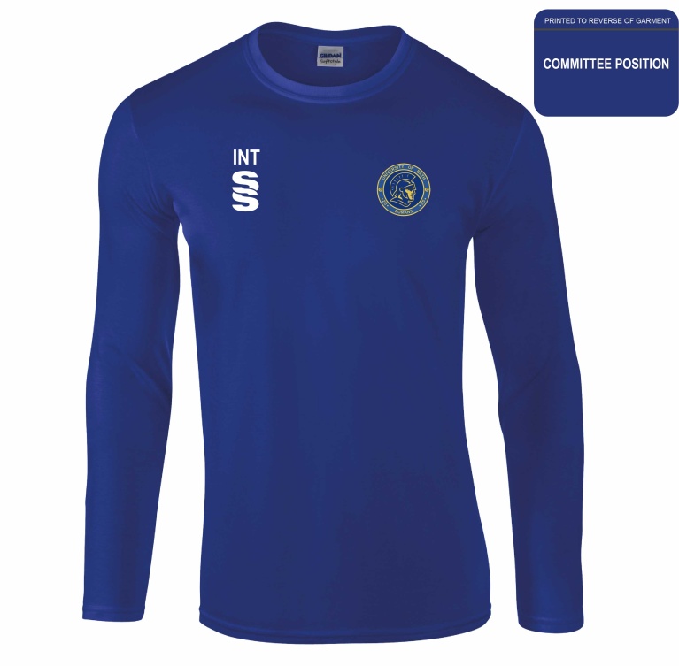 University of Bath - Baseball - Soft Style Long Sleeved T-Shirt