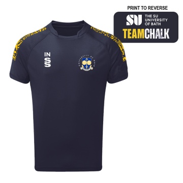 University of Bath - Weightlifting & Powerlifting - Games Shirt - Navy - Women's Fit