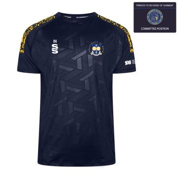 University of Bath - Baseball - IMPACT T-SHIRT-Navy - Men's Fit