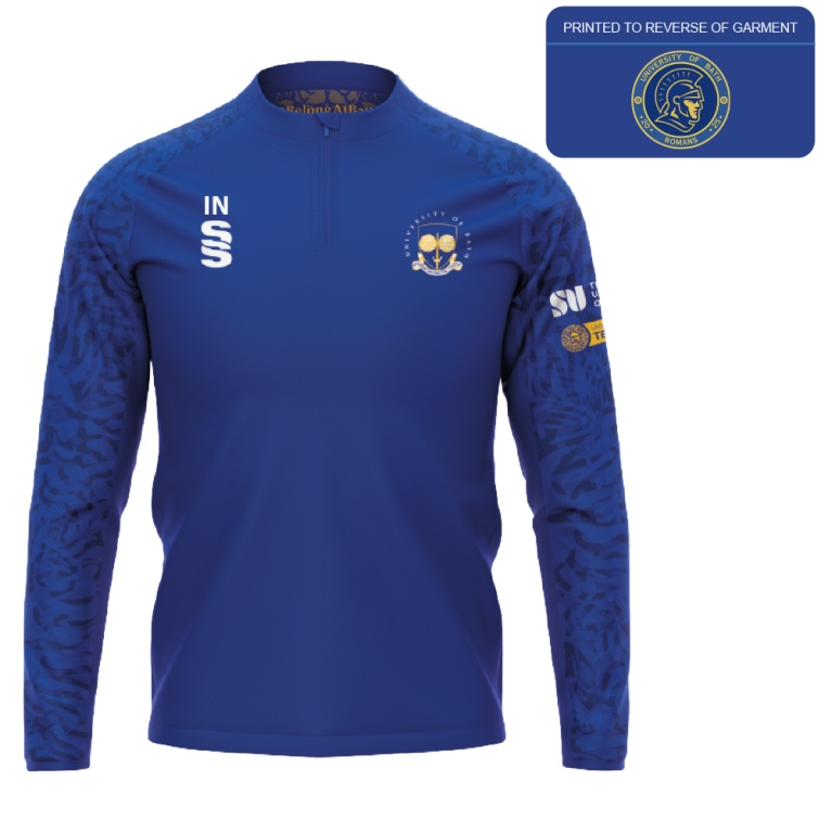University of Bath - Baseball ¼ Zip Performance Top