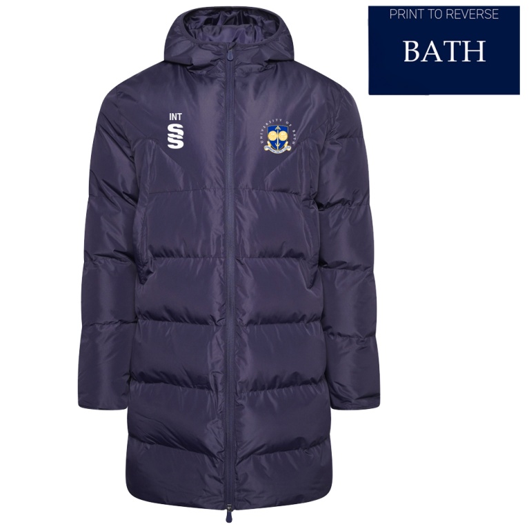 University of Bath - Active Long Padded Jacket - Unisex Fit
