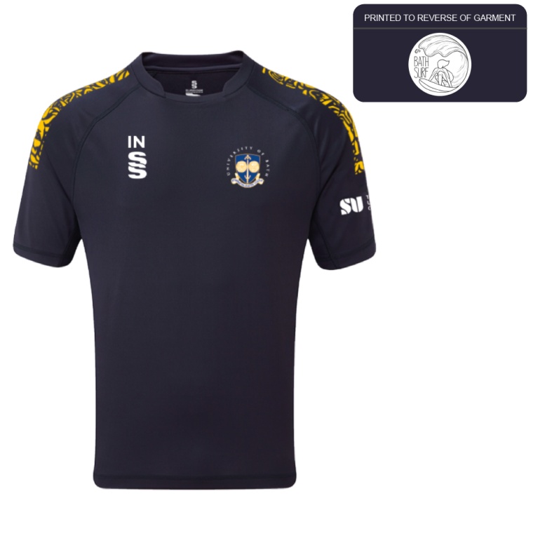 University of Bath - Surf - Games Shirt - Navy - Unisex Fit