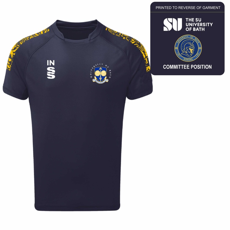 University of Bath - Baseball - Games Shirt - Navy - Women's Fit