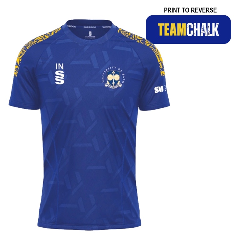 University of Bath - Weightlifting & Powerlifting - Impact T-Shirt - Royal - Men's Fit