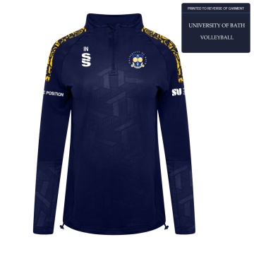 University of Bath - Impact 1/4 Zip Performance Top - Women's Fit Volleyball