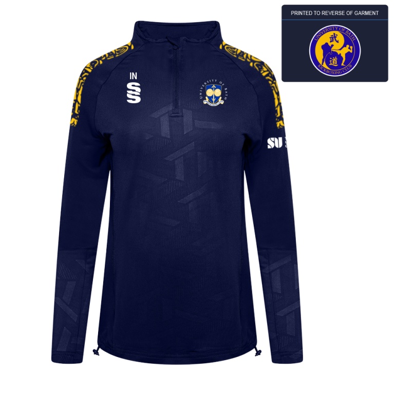 University of Bath - Kickboxing - Impact 1/4 Zip Performance Top - Women's Fit