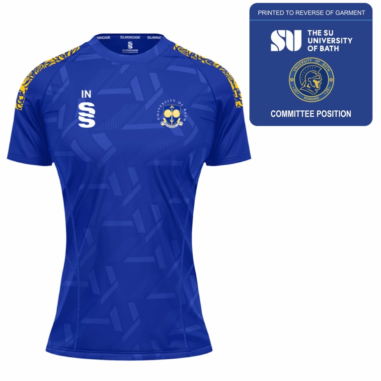 University of Bath - Baseball - Impact T-Shirt -  Royal - Women's Fit